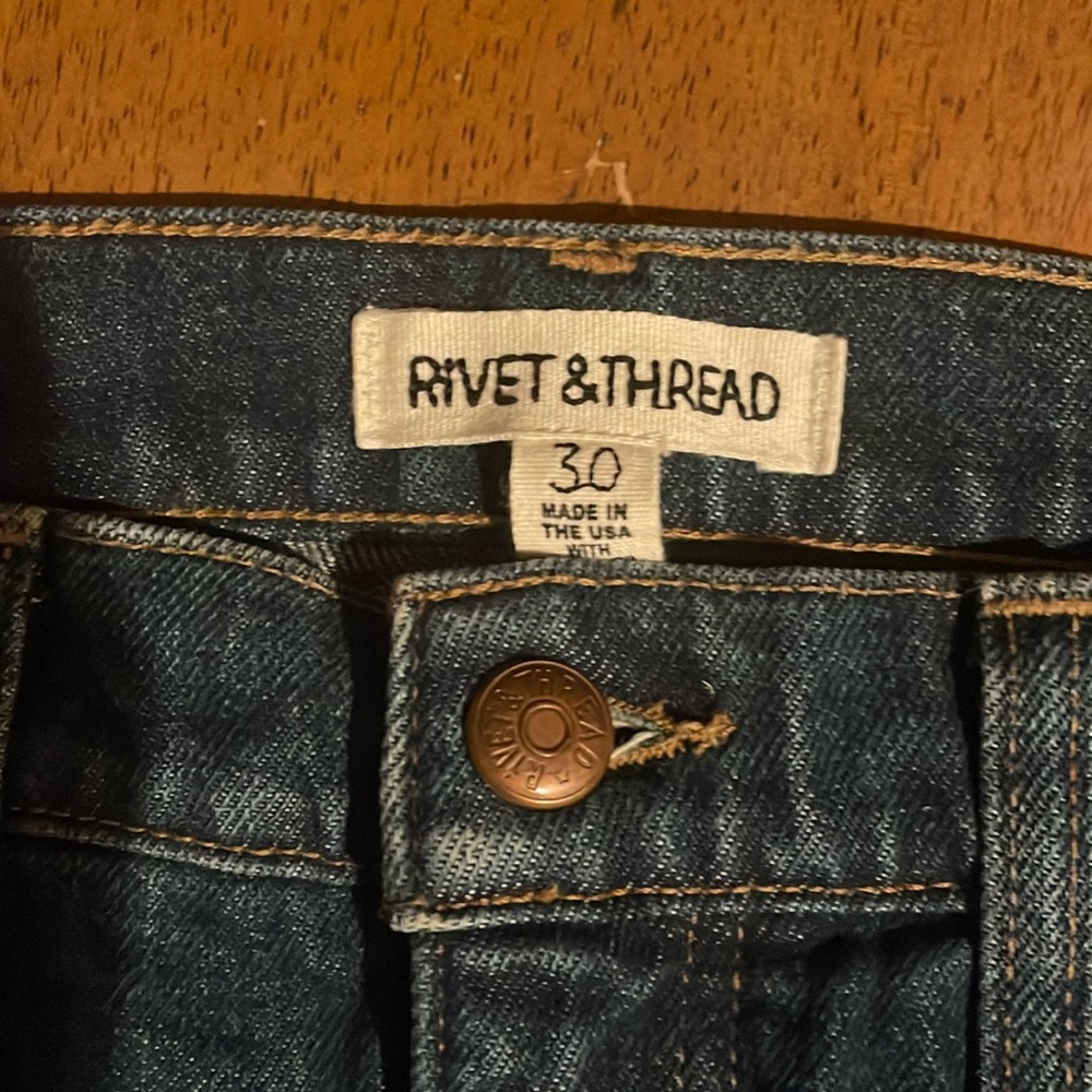 Rivet & Thread high waist jeans